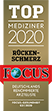 FOCUS TOP-MEDIZINER 2020 Rückenschmerz