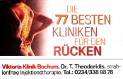 Die 77 besten Rücken-Kliniken